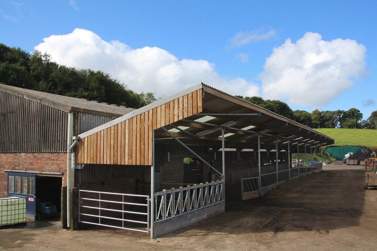 New improved roofing to farm buildings